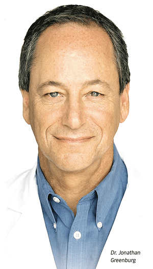 Portrait of Dr. Jonathan Greenburg white background 