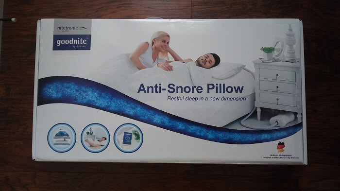 NEW Nitetronic Goodnite Anti-Snore Electronic Bluetooth Pillow GN2.1 Sleep 